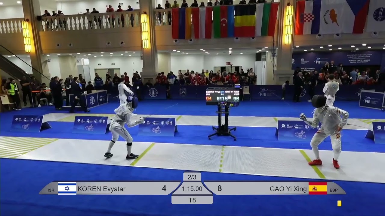 2026 135 T08 03 M F Individual  GEO 6 GAO ESP vs KOREN ISR