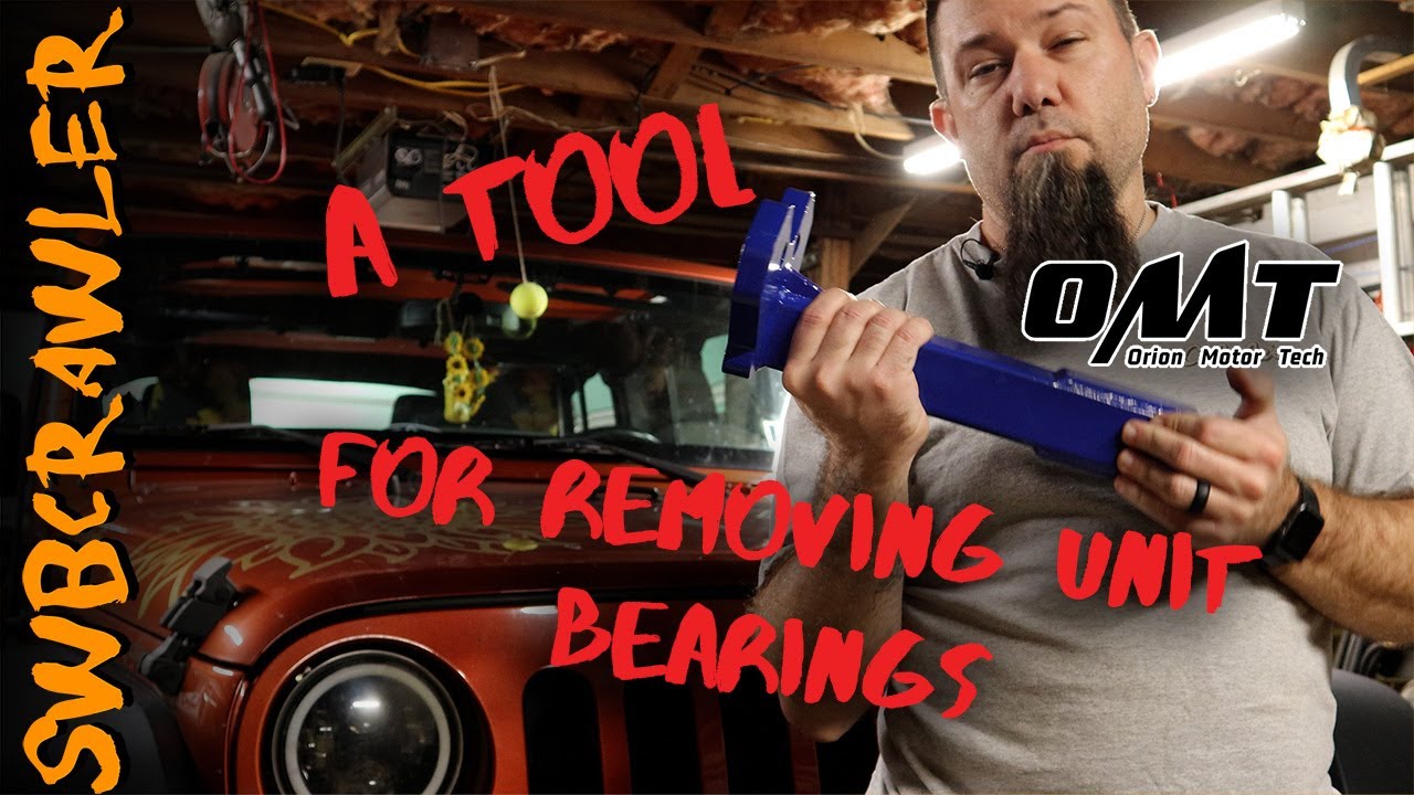 Want an easier way to remove your unit bearings?  Orion Motor Tech Wheel bearing removal tool
