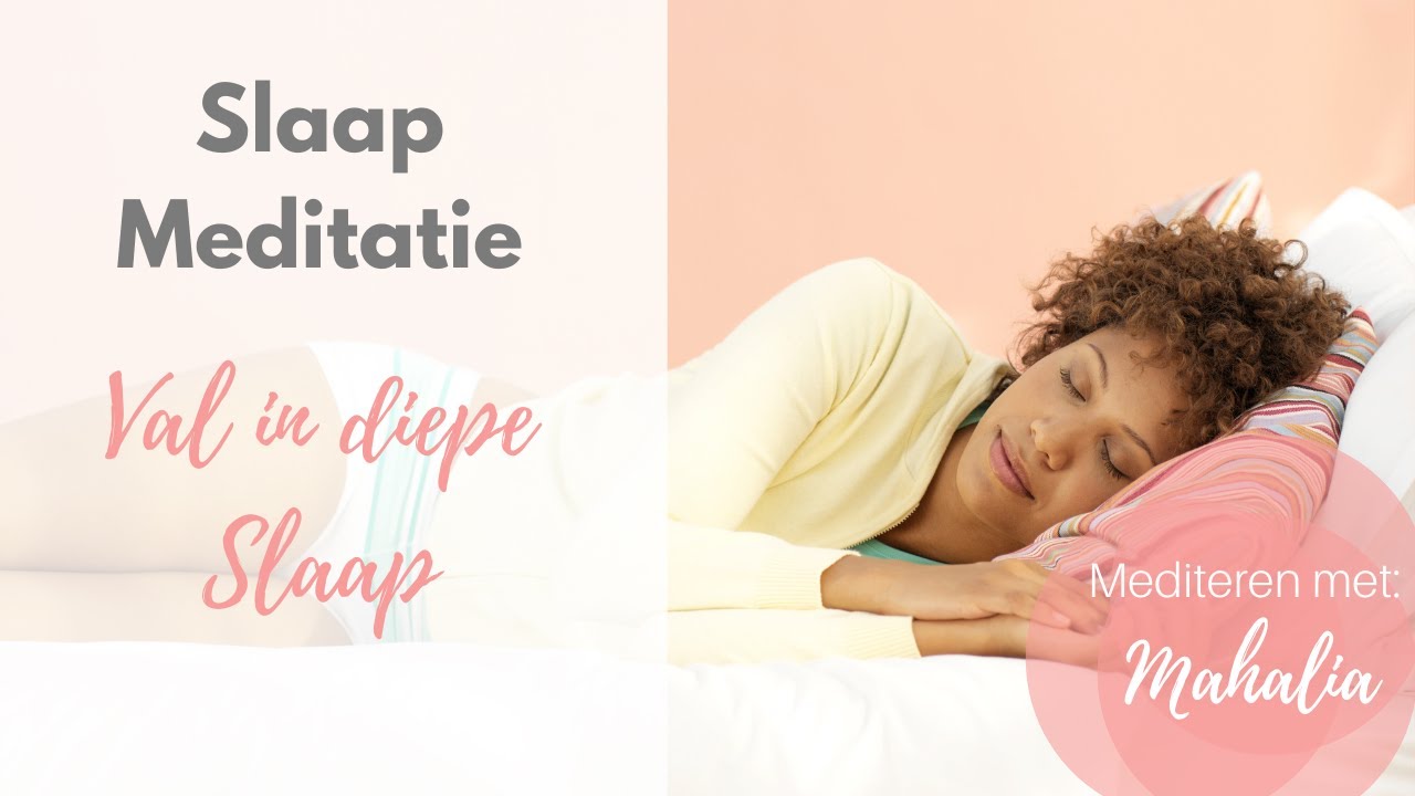 Slaap meditatie, ontspannen in diepe slaap vallen