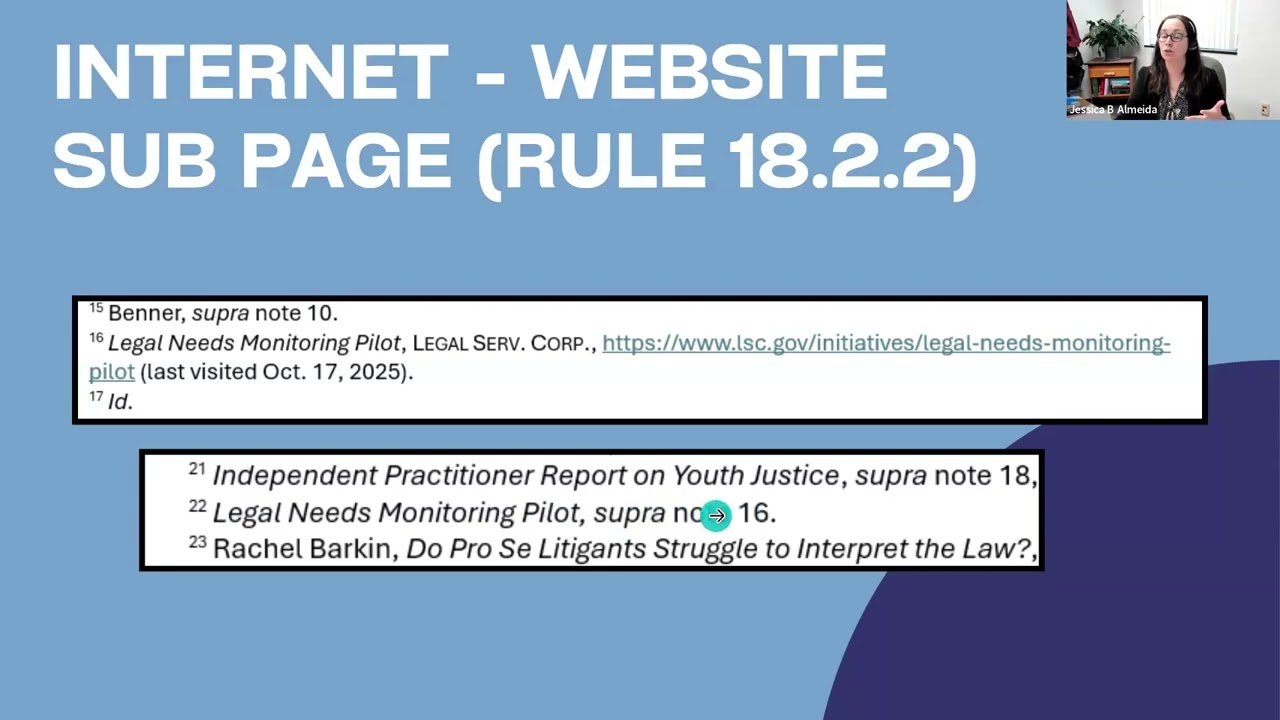 Bluebook Basics: Select Internet Resources