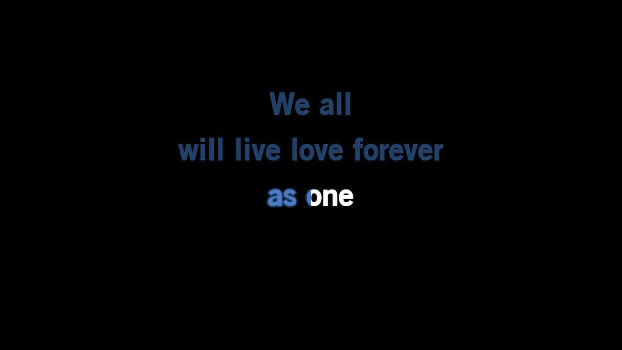 Earth Wind & Fire FantasyVideo Karaoke with a black background 117101