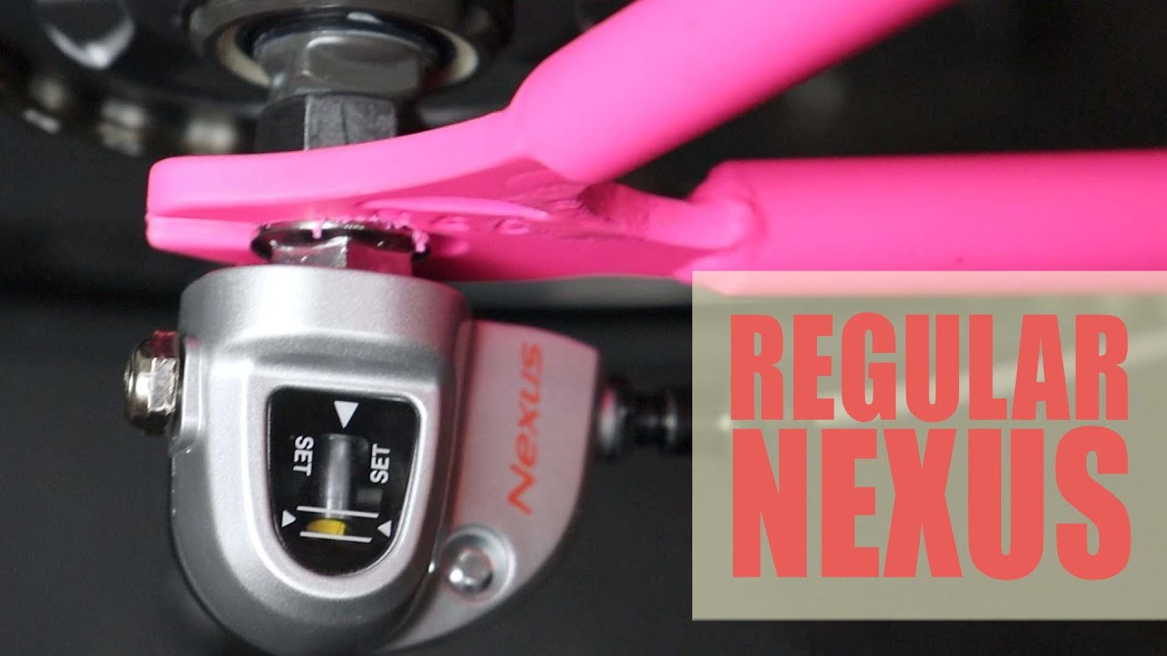 Regulagem de cubo de marcha interna Shimano Nexus