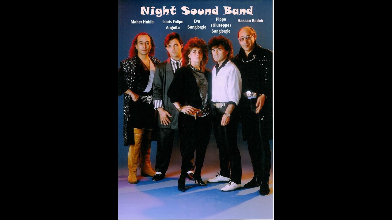 En lille melodi A little tune by Night Sound Live at LaBon Night Club Denmark 1987