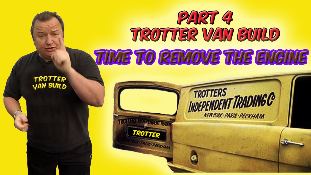 Part 4 Reliant Regal Supervan Trotter Restoration Time to Remove The Engine