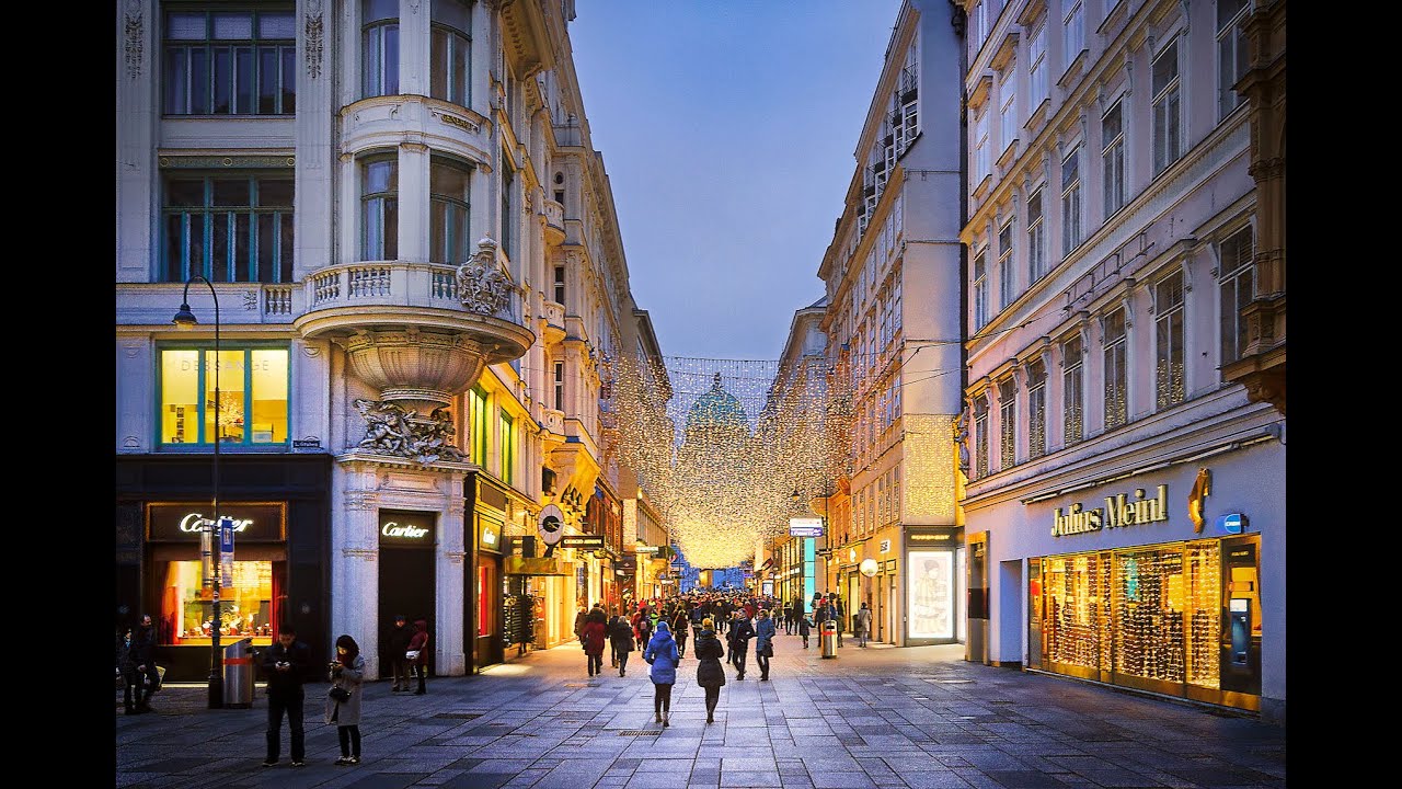 Vienna's most expensive shopping street, Kohlmarkt