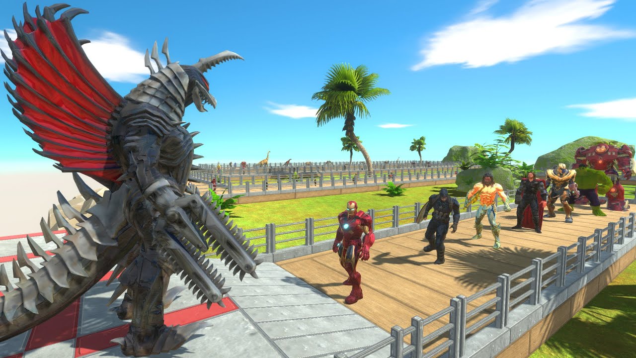 GIGAN FINAL WARS OASIS DEATH RUN - Animal Revolt Battle Simulator