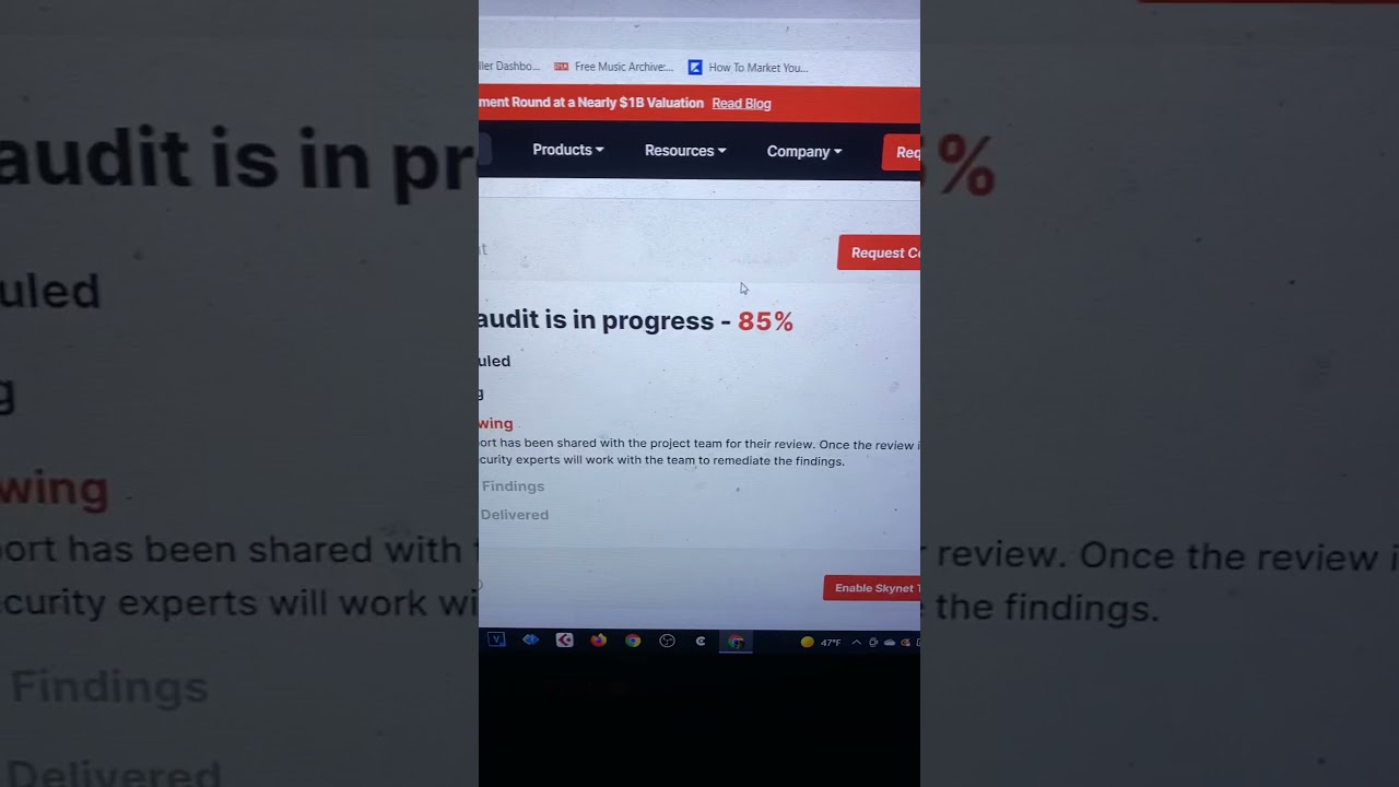 Saitamask 85% on Project Reviewing 🙃