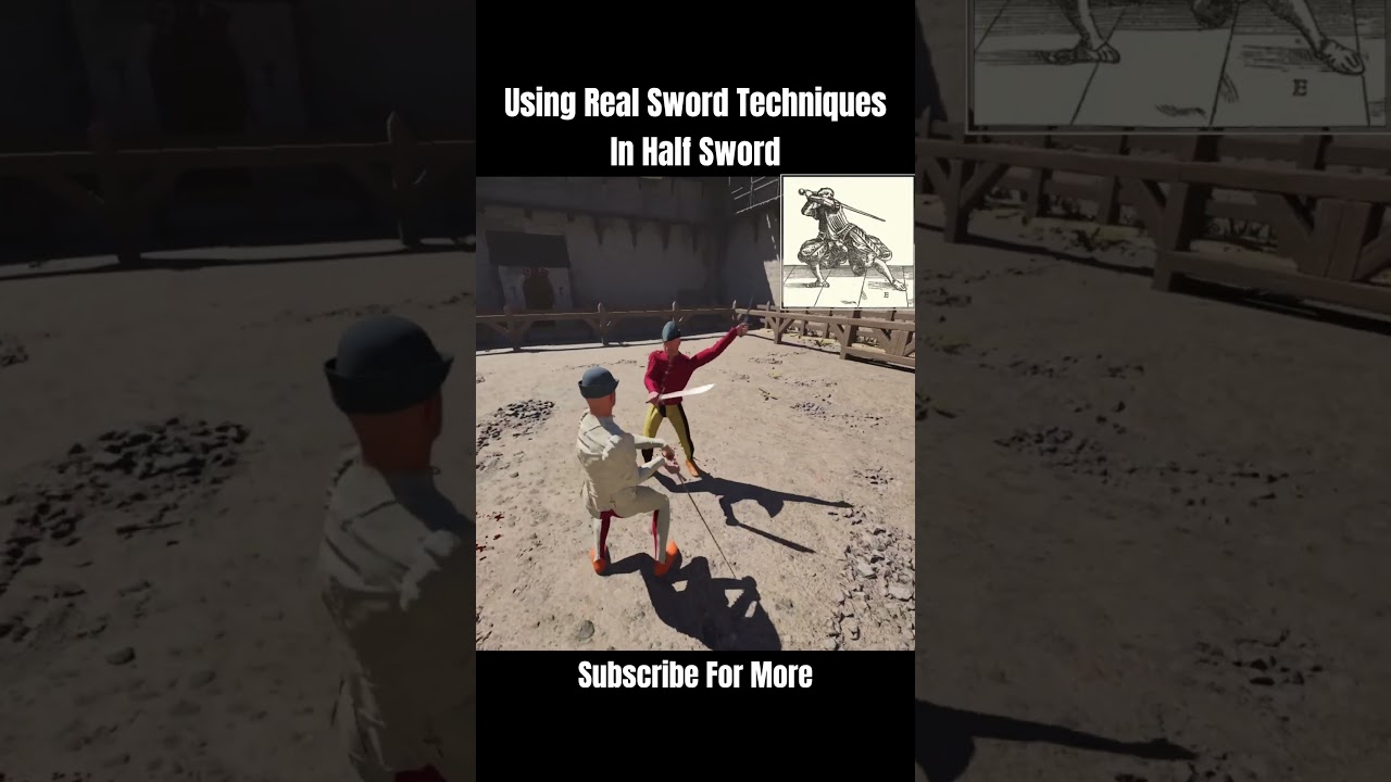 Using Real Sword Techniques: Wrath Guard | Half Sword