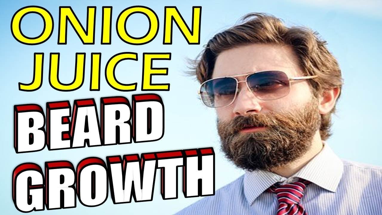 How to Grow a Better Beard with ONION JUICE | NATURAL HAIR GROWTH TRICK
