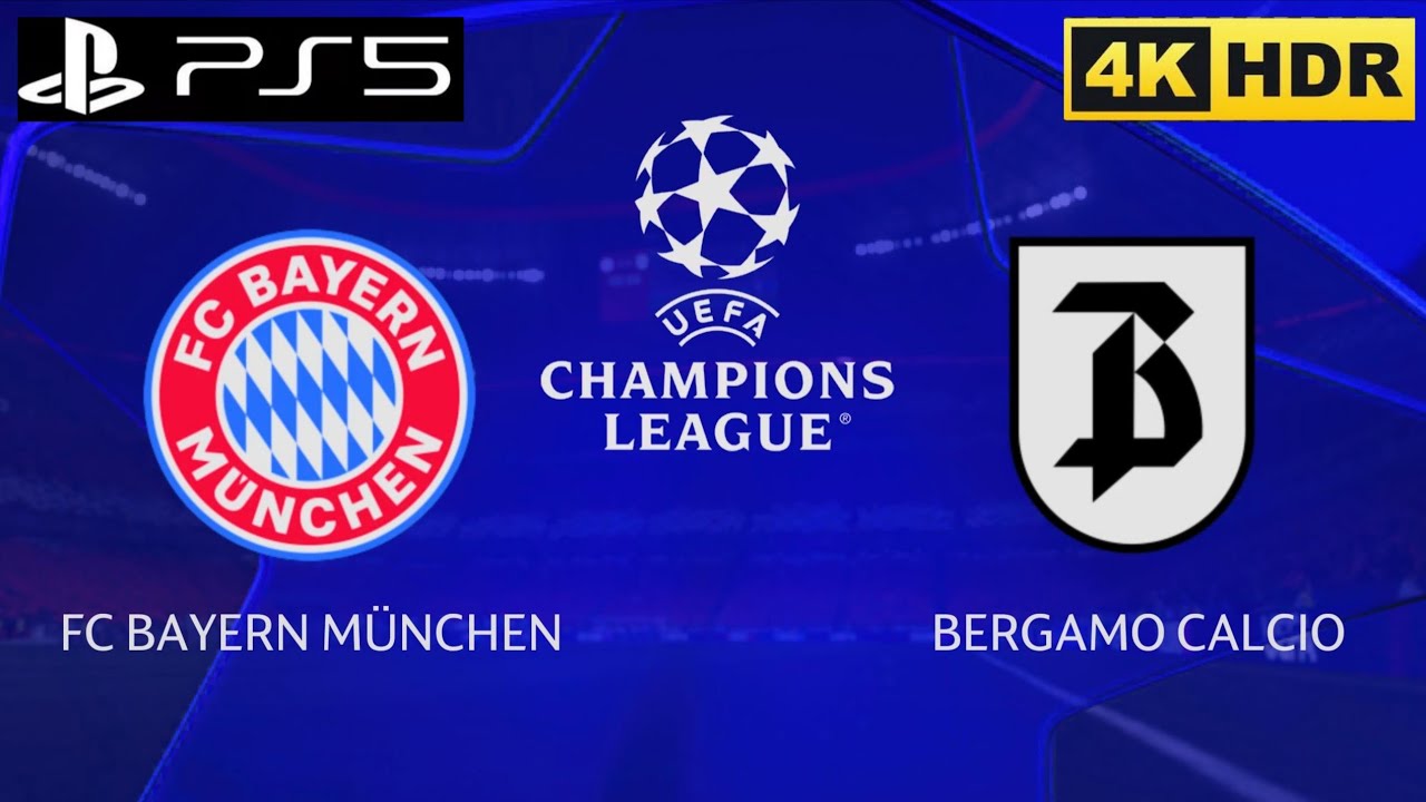 Bayern Munich vs Atalanta | FC26 PS5 4K | UEFA CHAMPIONS LEAGUE | Round of 16 2nd Leg