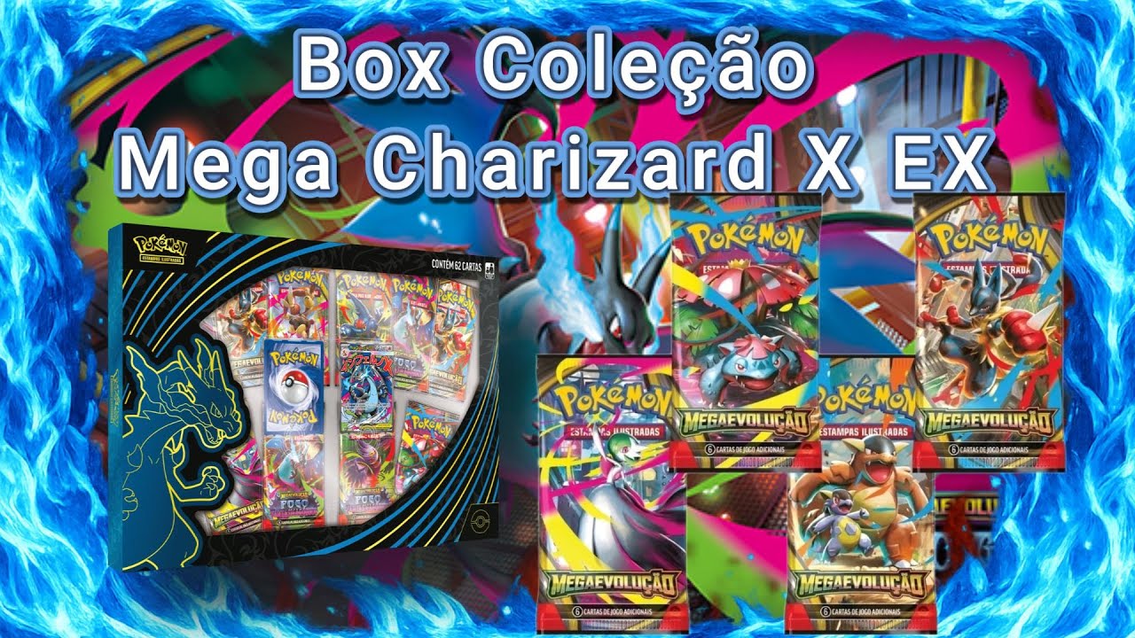 A Melhor Box do Momento! A Box de Coleção do Mega Charizard X EX Vale a Pena ?