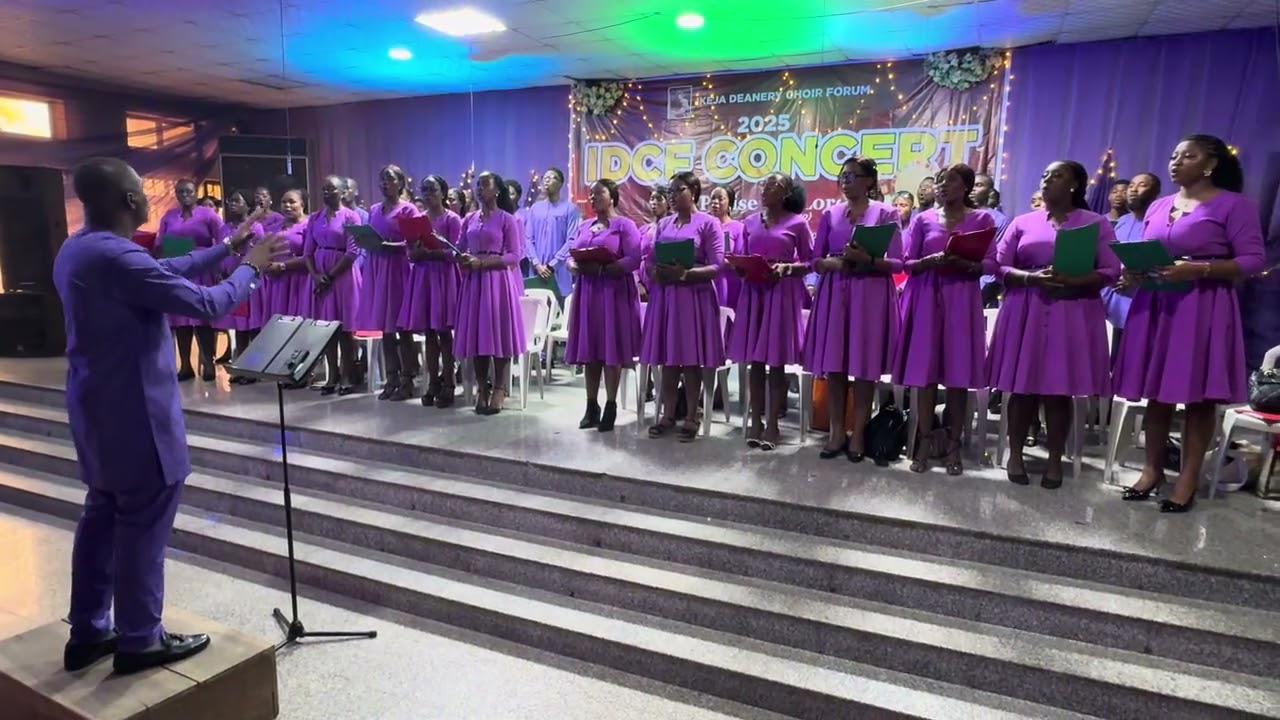 a test run @ 2025 IDCF Concert: To God be the glory