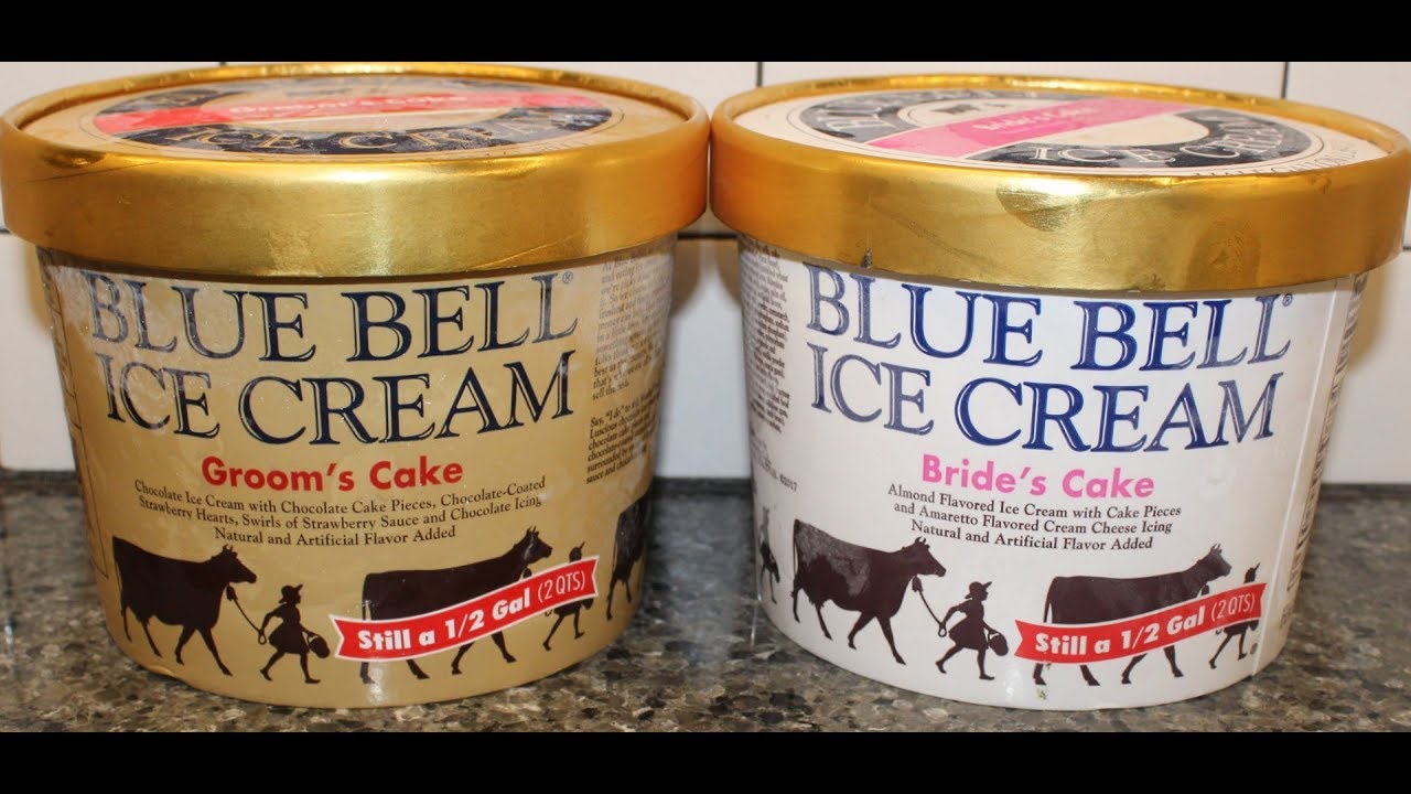 Blue Bell Ice Cream: Groom’s Cake and Bride’s Cake Review