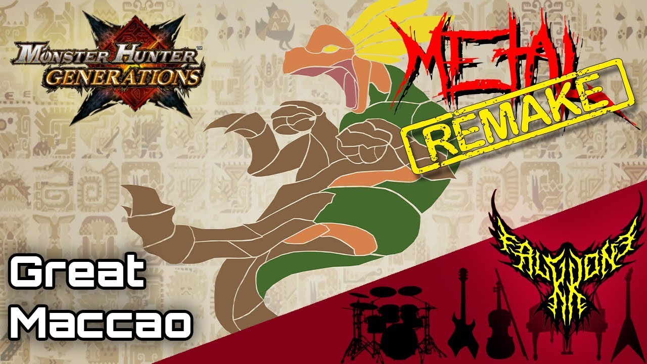 RE: Monster Hunter Generations - Great Maccao Theme 【Intense Symphonic Metal Cover】