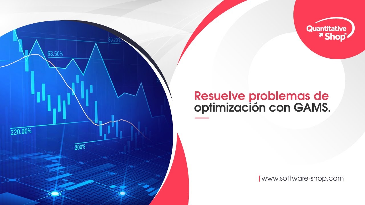 Resuelve problemas de optimización con GAMS