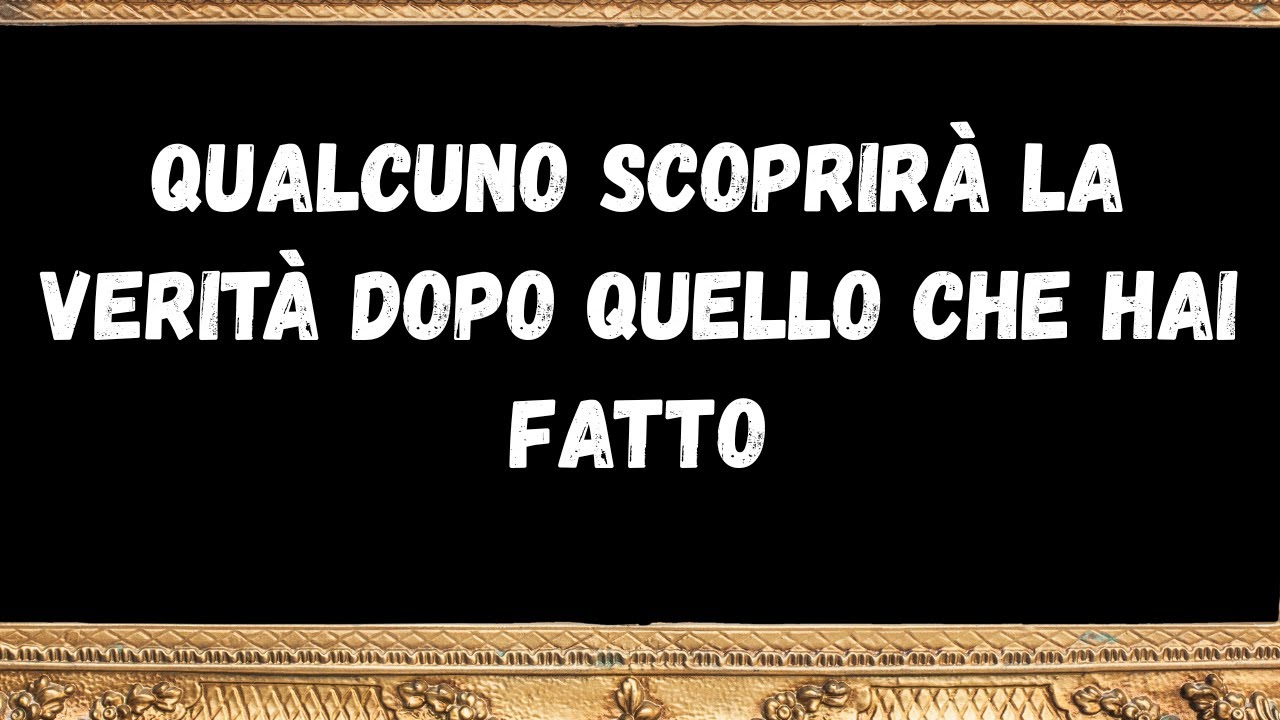 Qualcuno scoprirà la verità dopo quello che hai fatto messaggi dagli angeli