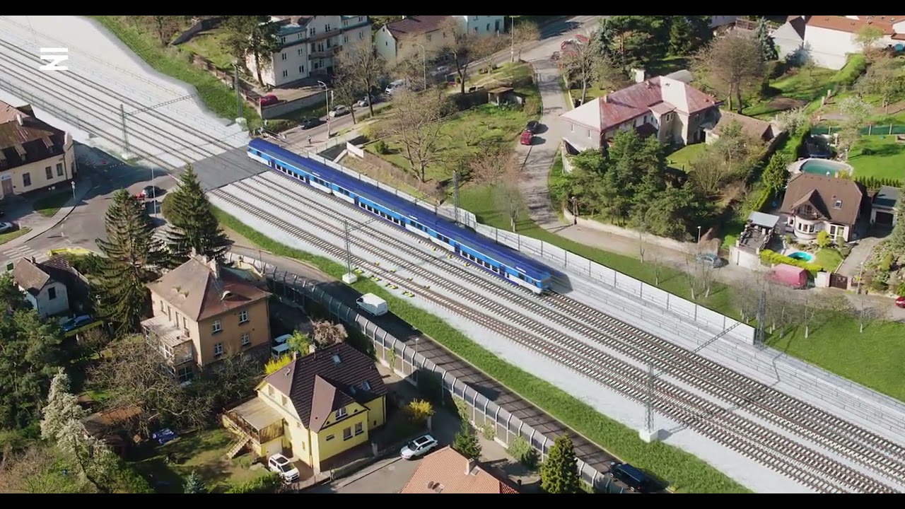 Optimalizace trati v úseku Praha-Smíchov – Černošice