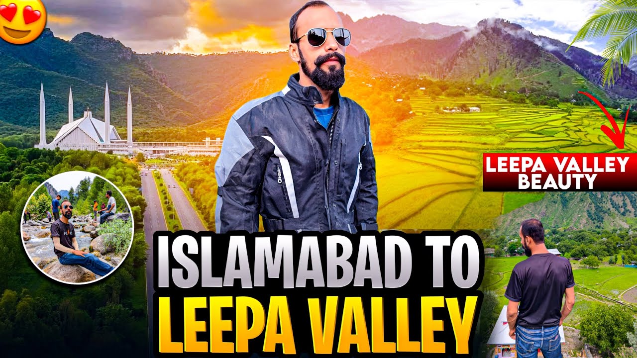 Islamabad to Leepa Valley | Hidden Beauty of AJK | Scenic Bike Ride Adventure | Leepa Valley Beauty