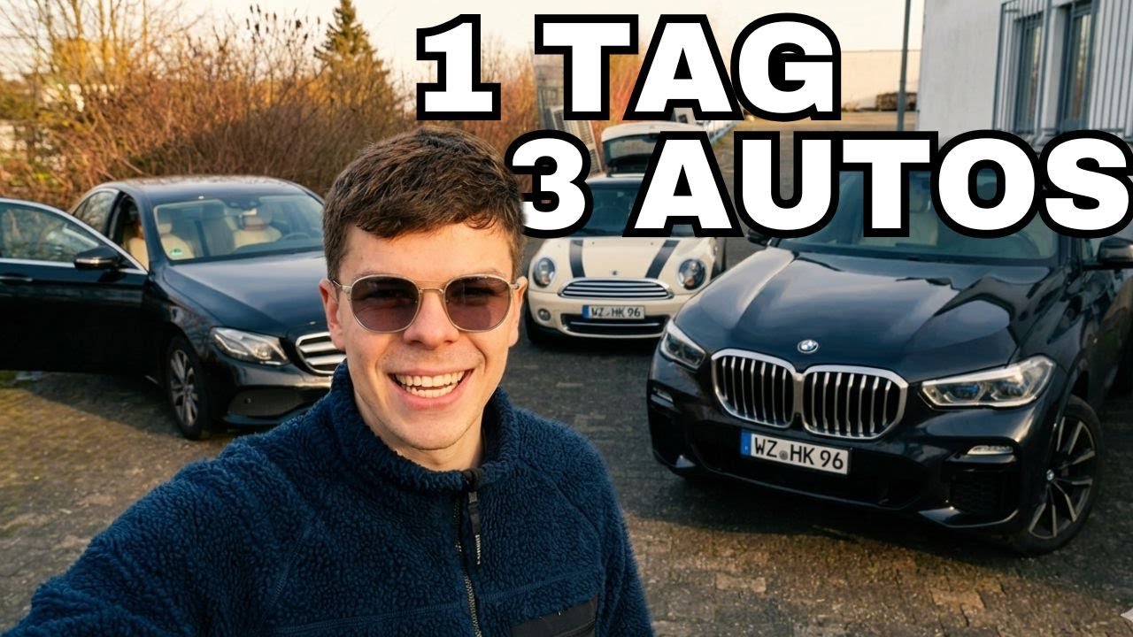 1 TAG als AUFBEREITER! Schaffen wir 3 Autos an einem Tag?