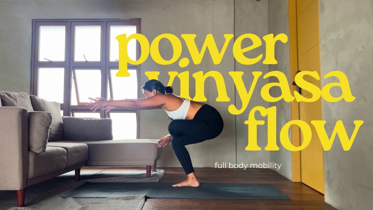 45 Minutes Power Vinyasa Flow Full Body Energy Booster