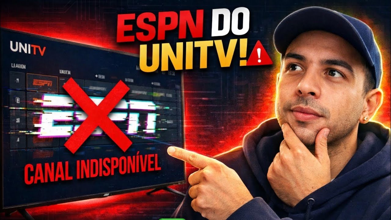 ESPN Saiu do UNITV o Que Fazer? ESPN Saiu do HTV? ESPN Canais n&atilde;o Funciona UniTV? HTV saiu Fora Espn