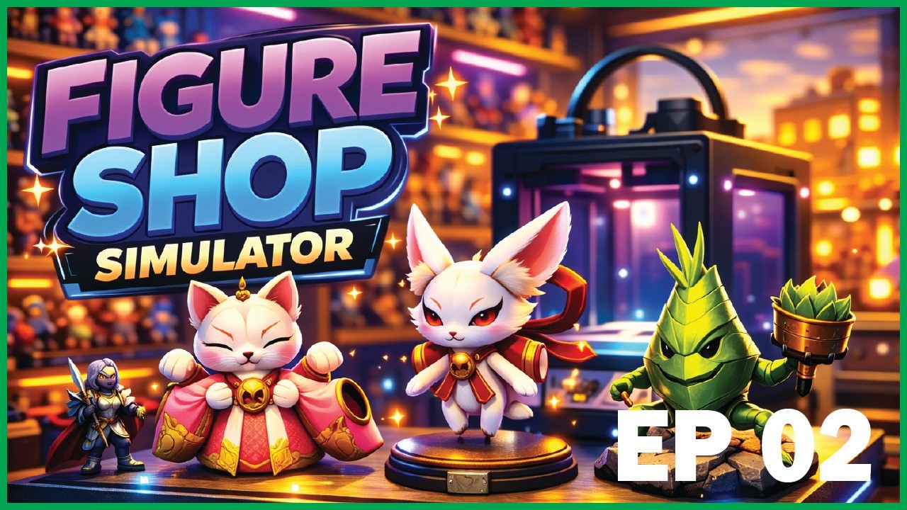 Figure Shop Simulator – Finally Got My First Set of Figures! | Ep 2