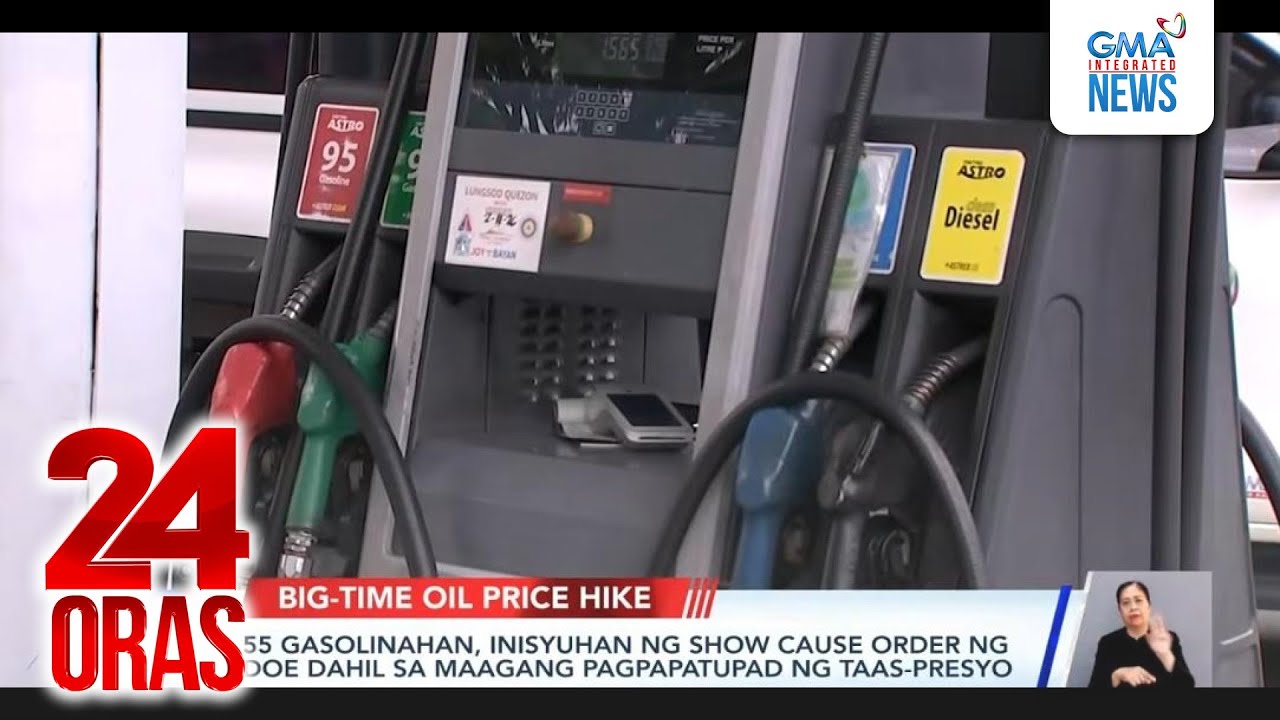 Taas-singil sa presyo ng krudo, ipatutupad na bukas; ilang kumpanya, uutay-utayin ang... | 24 Oras