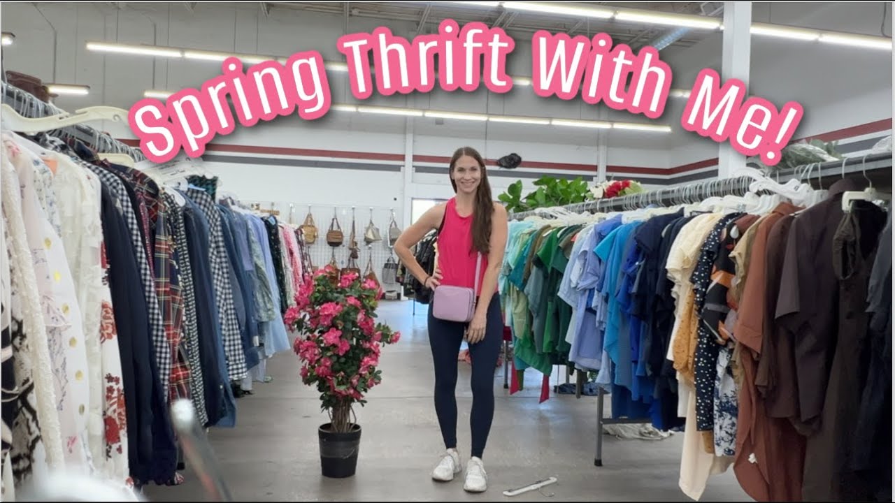 🌷Thrifting for Spring Fashion: Must Have Pieces for 2025, Find Affordable Spring Trends!
