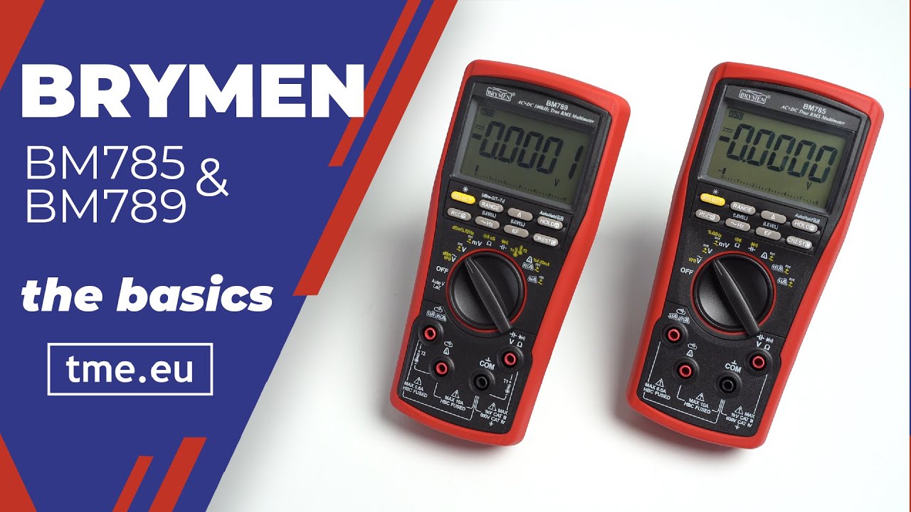 Is This Your New Best Mutlimeter? &ndash; Brymen BM785 and BM789 [OVERVIEW]