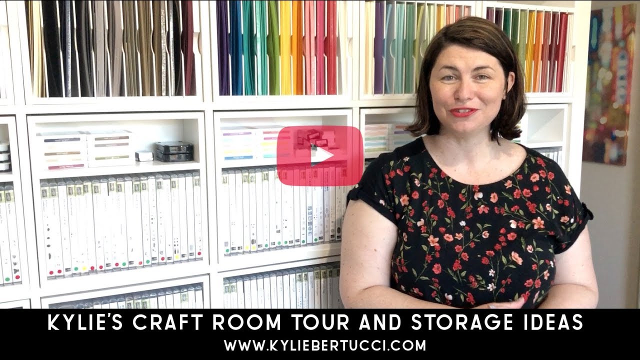 Kylie's Craft Room Tour and Storage Ideas