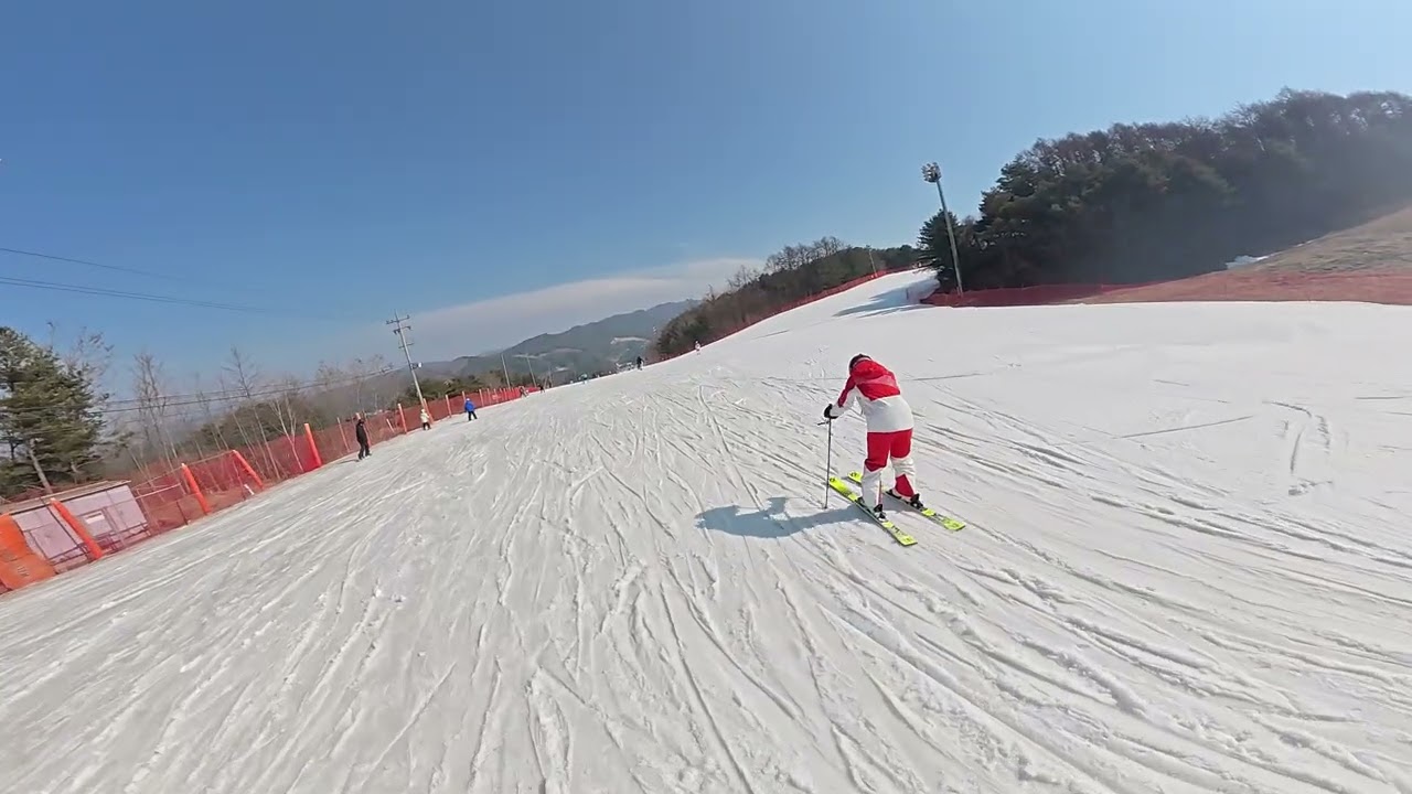 2월 21일 웰리힐리 s1슬로프 라이딩 #스노우보드 #스키장 #skiing #ski #snow 