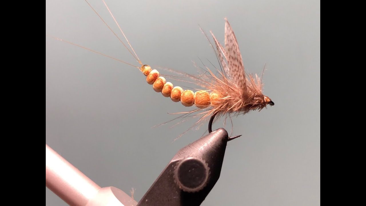 Сухая мушка Подёнка Wally Wing Как связать от GM FLY