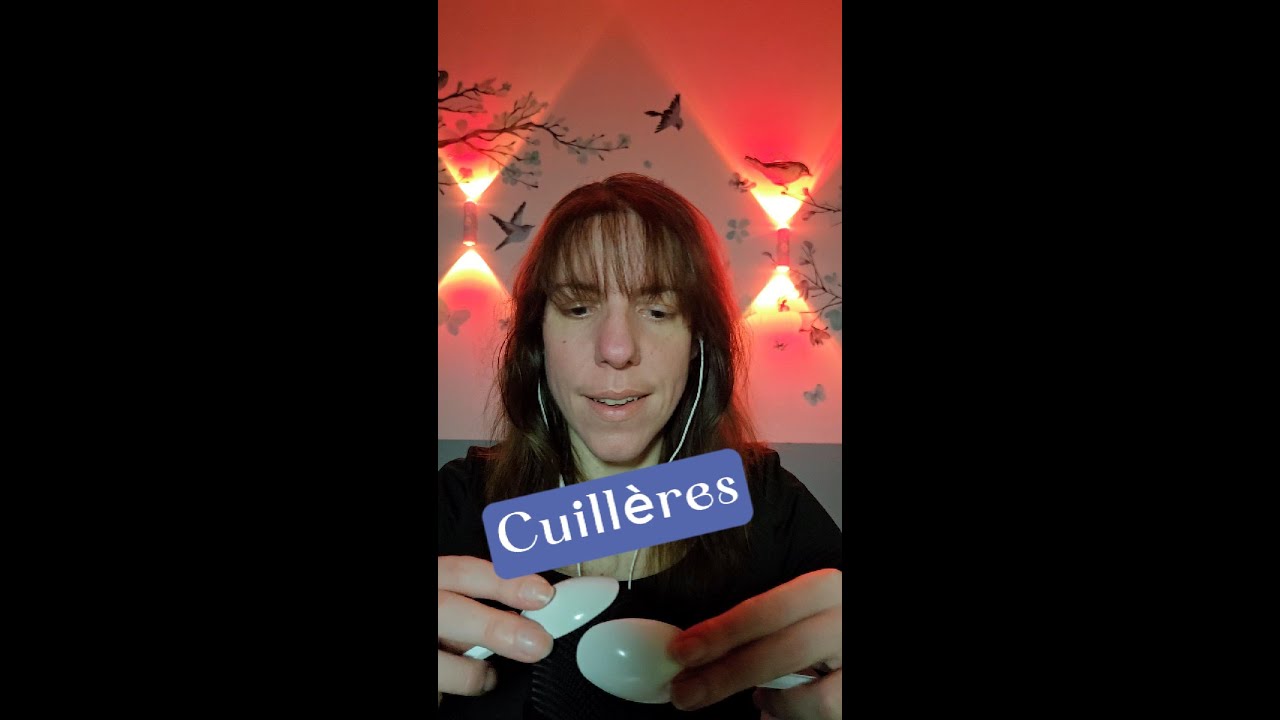 ✨ ASMR | Cuillères sur micro part 2 ✨ #asmr #asmrsleep #detente #asmrfr #asmrsounds