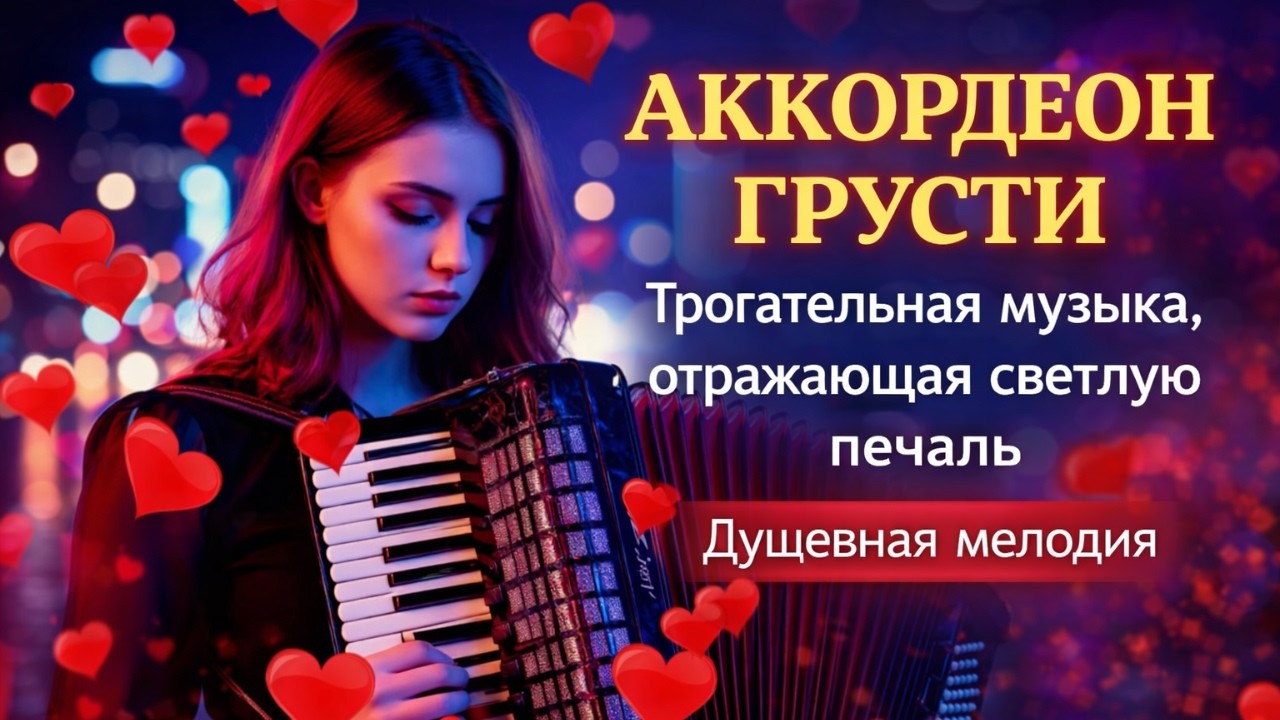 АККОРДЕОН ГРУСТИ — Трогательная музыка, отражающая светлую печаль | Душевная мелодия