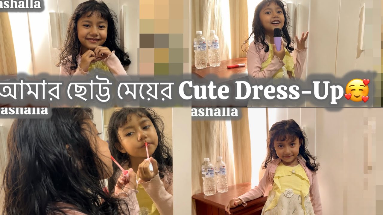 My Little Girl’s Cute Dress-up with Lovely Song 💕 | Mili Family Vlogs 🇦🇺