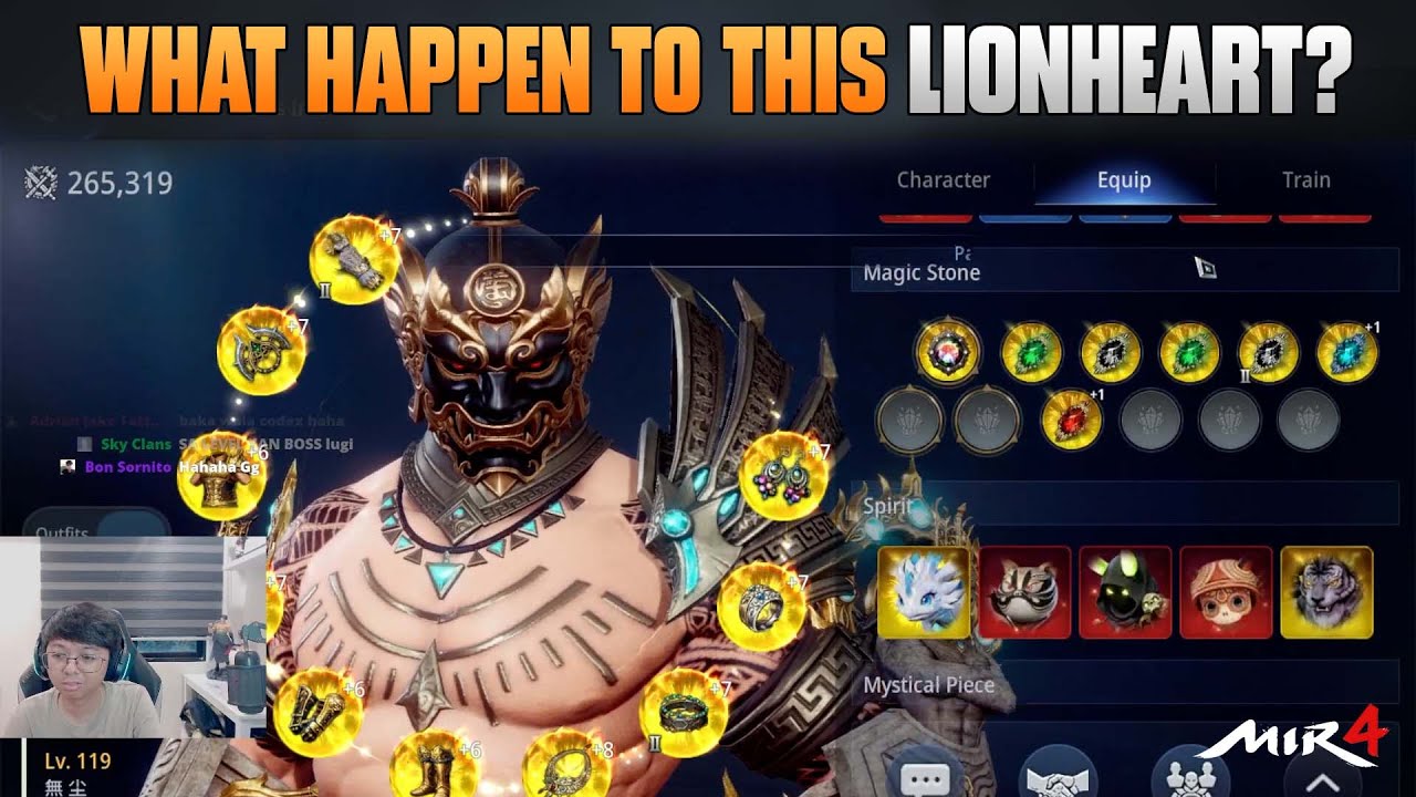 SOMETHINGS WRONG WITH THIS LIONHEART - MIR4
