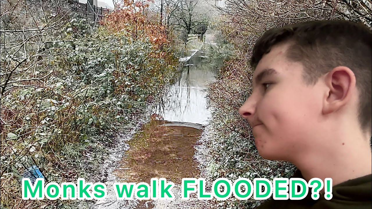 Monks Walk is FLOODED… 