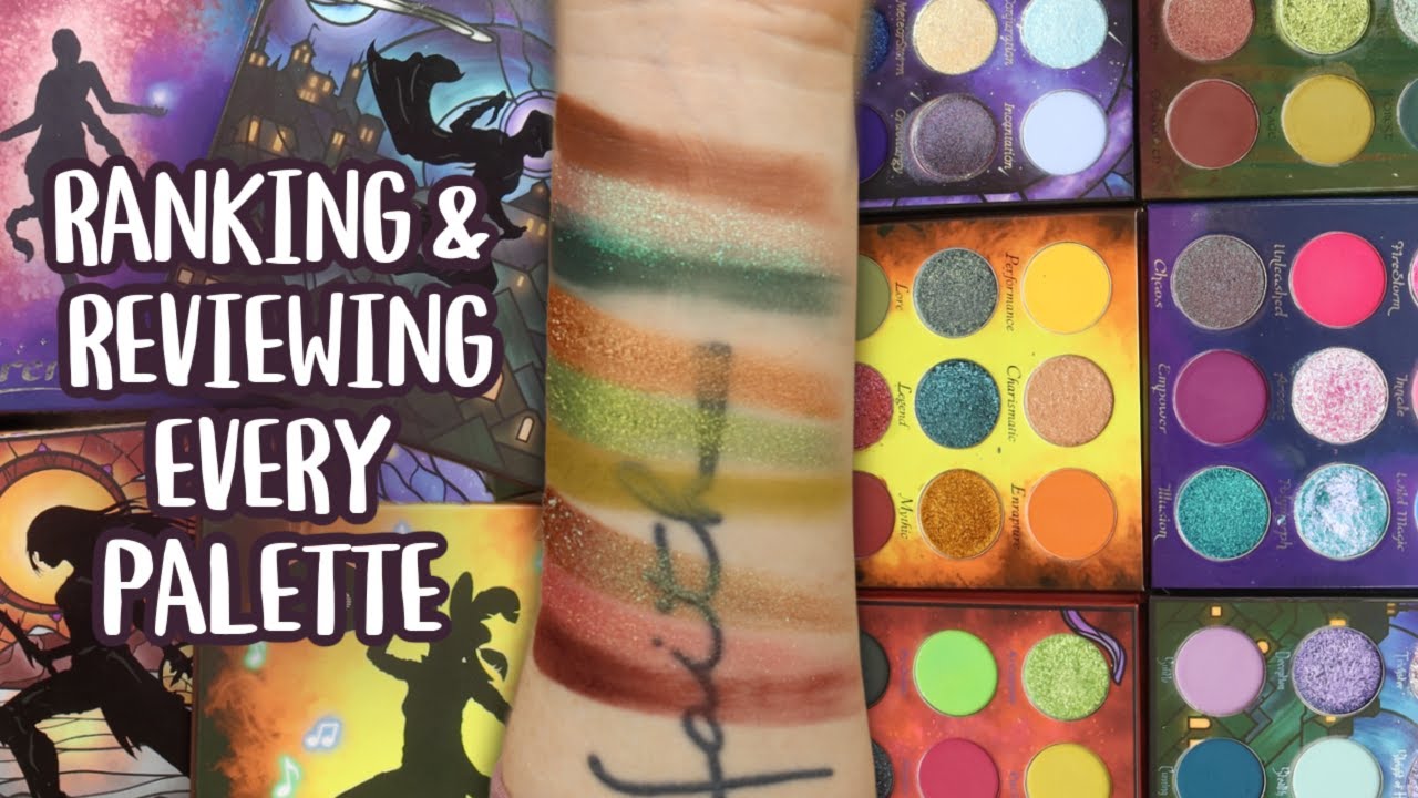Fantasy Cosmetica Eyeshadow Palette Collection Swatch Party🎉