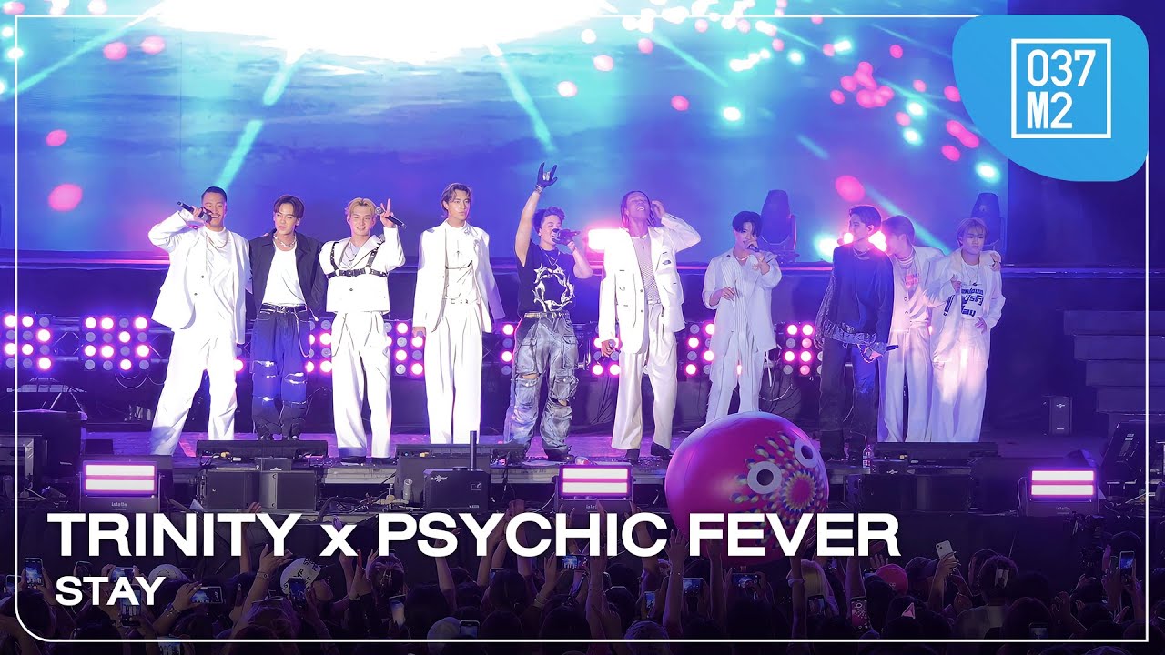 TRINITY x PSYCHIC FEVER - STAY @ centralwOrld Bangkok cOuntdOwn 2024 [4K 60p] 231231