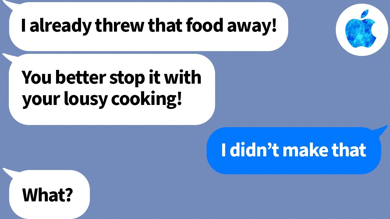 【Apple】My husband always insults my cooking, but one day, he made a BIG mistake