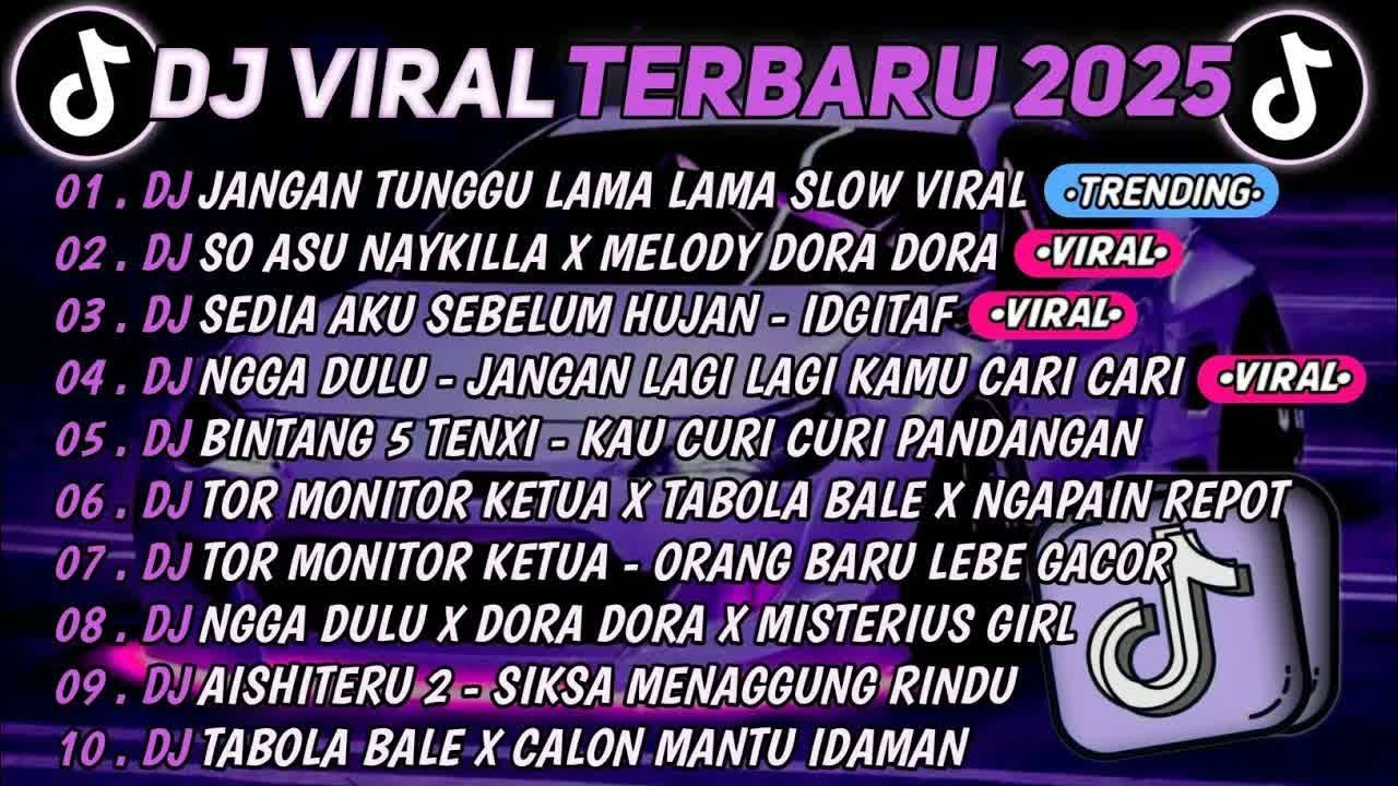 DJ TIKTOK TERBARU 2025DJ JANGAN TUNGGU LAMA LAMADJ SO ASU NAYKILLA X MELODY DORA DORA FULL ALBUM