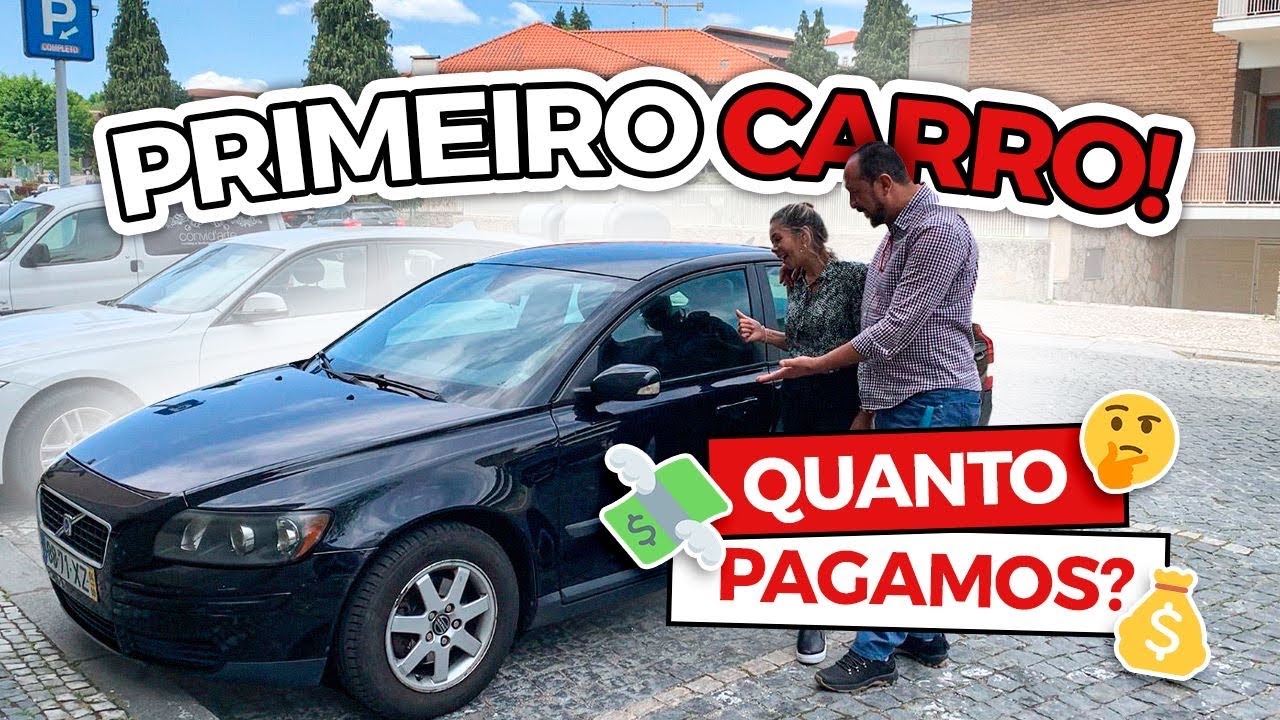 Quanto pagamos no nosso primeiro carro em Portugal 🇵🇹 FOMOS ATÉ BRAGA PROCURAR