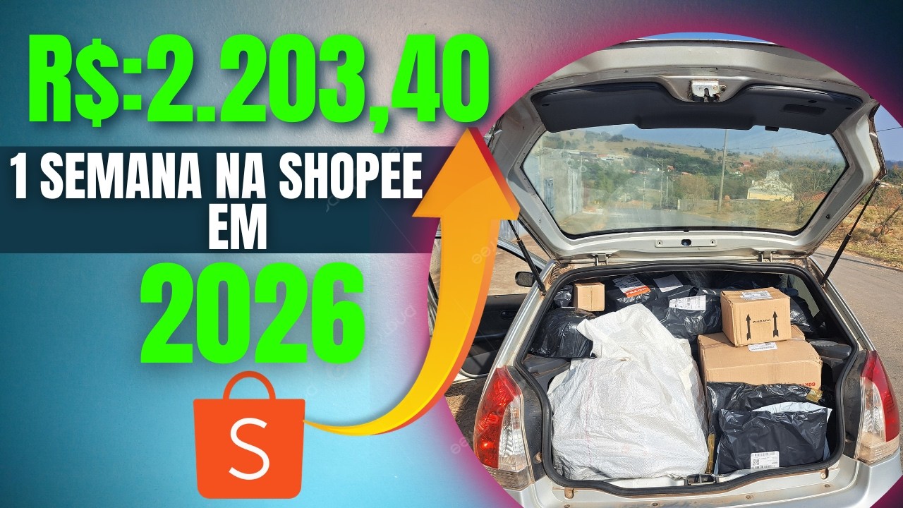 💲EM APENAS 1 SEMANA💲 QUANTO UM ENTREGADOR GANHA POR SEMANA NA SHOPEE ENTREGADOR?