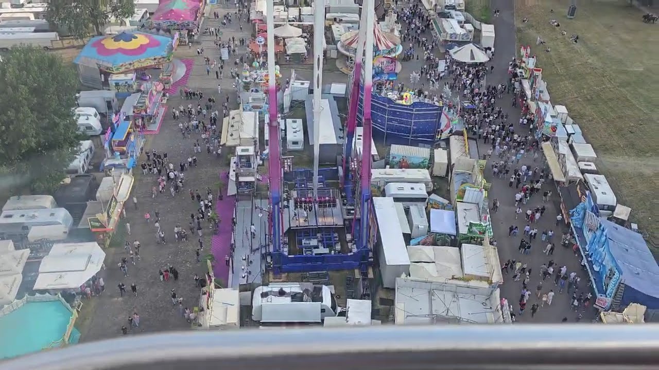 Rheinkirmes Düsseldorf 2025 - Look 360° Panorama - 4k60fps