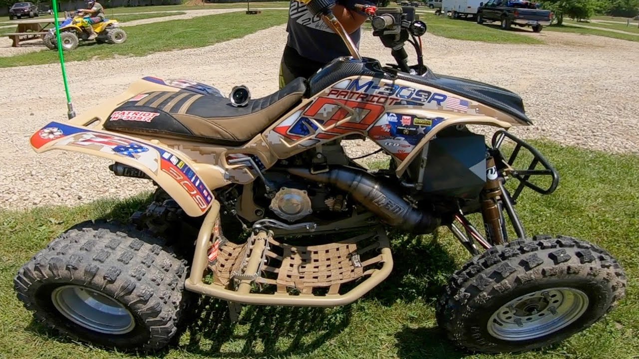 Test Riding Michael Sabo's Honda TRX250R
