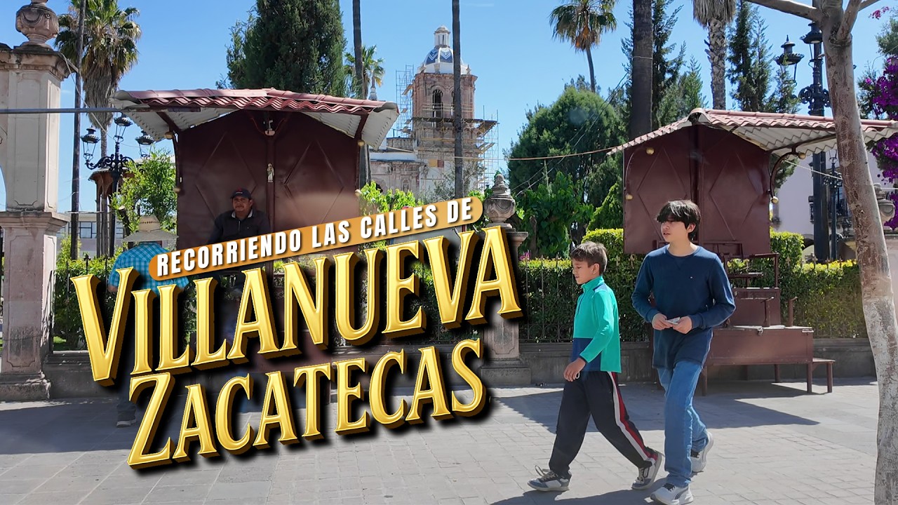 Inician las vacaciones y así lucen las calles de VILLANUEVA, ZACATECAS