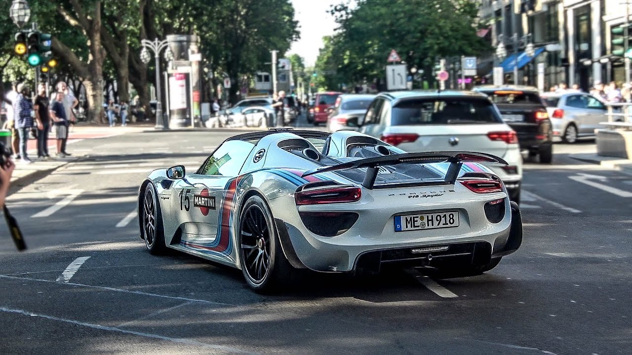 Supercars Düsseldorf 2020! #39 - Porsche 918 Spyder, Ferrari 812 SF, AMG GTR Pro & More!