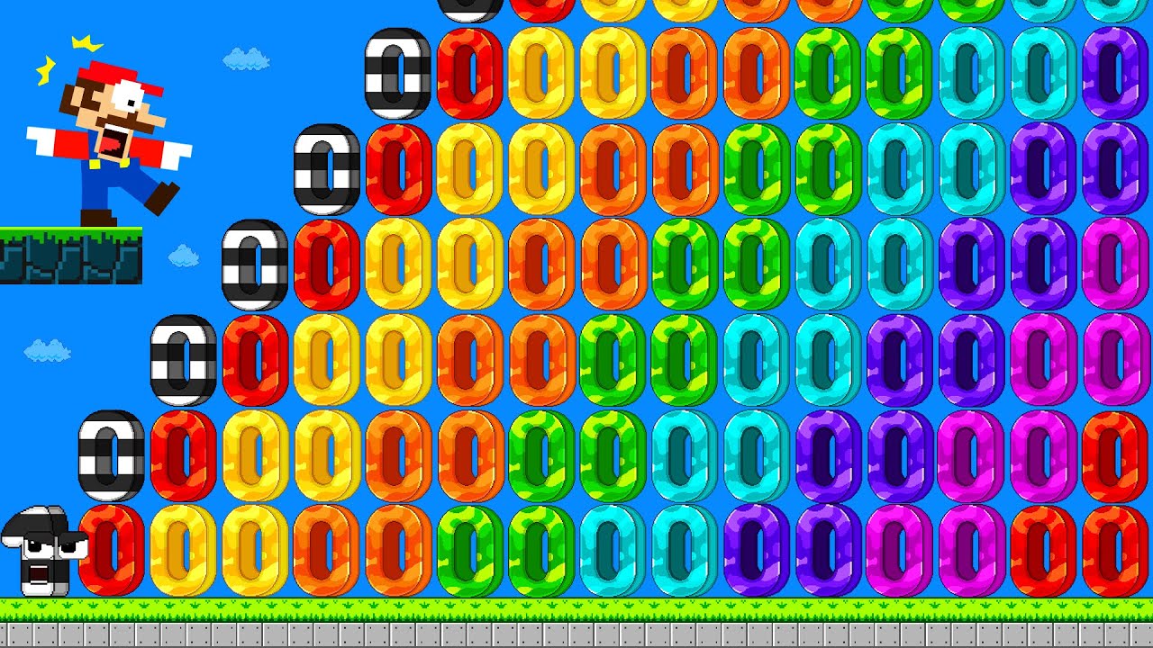 Wonderland: BIG NUMBERS | You're in prison MARIO for year! | Game Animation