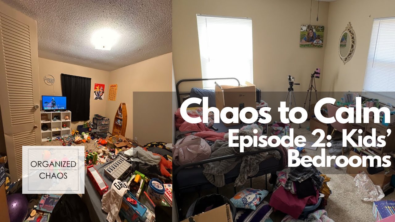 SURPRISING SINGLE MOM WITH BEDROOM TRANSFORMATION | Chaos to Calm Ep. 2