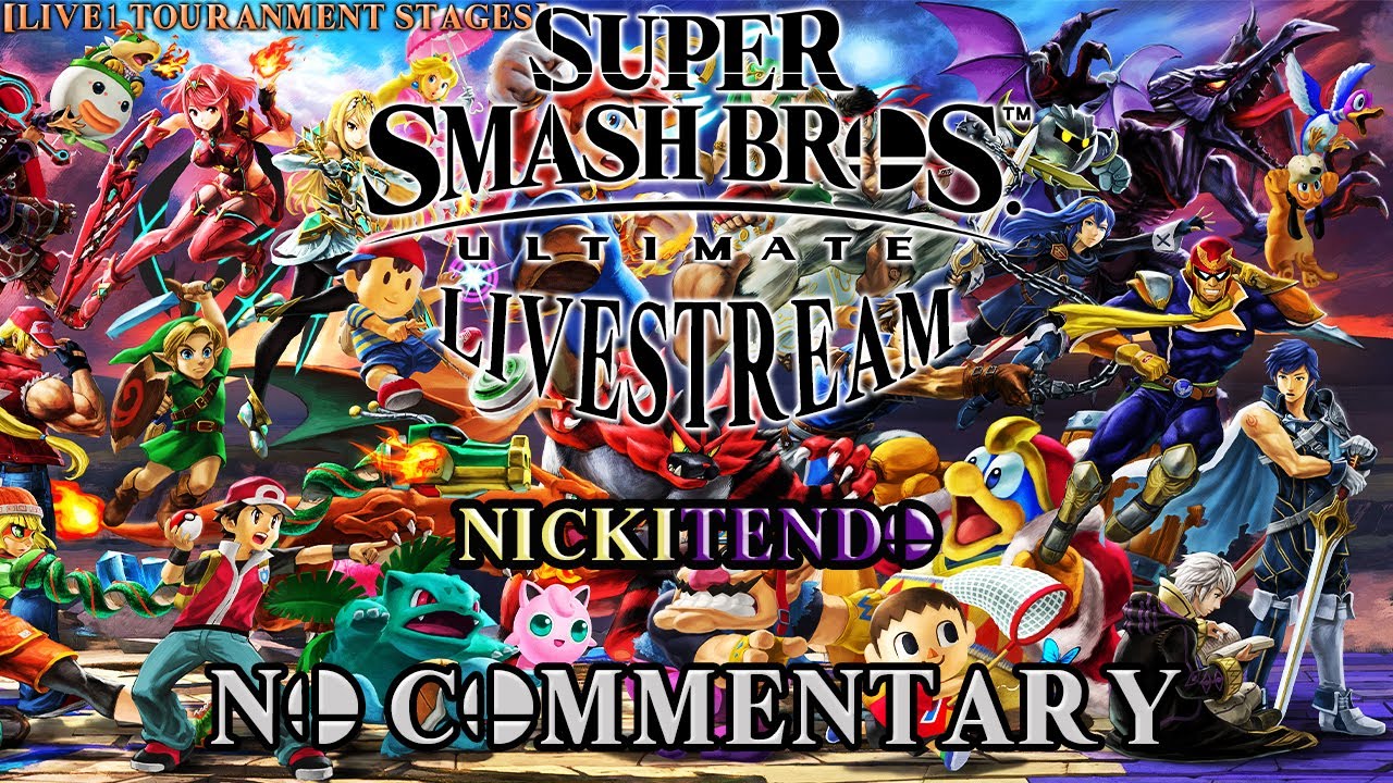 Super Smash Bros. Ultimate [Live1T] 🤜🆚️🤛 [1440p (2K), 60FPS] ID: DMNYR
